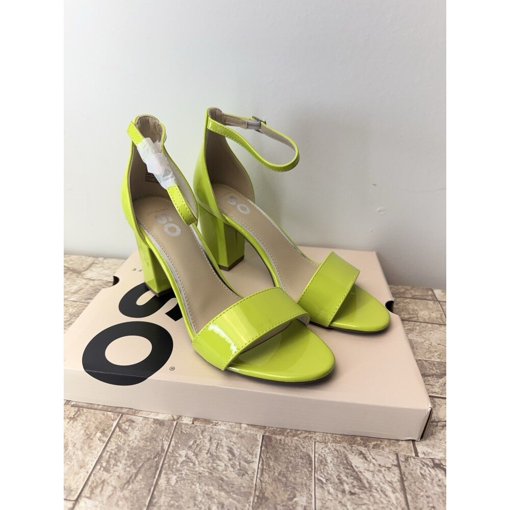 Women Ankle Strap Open Toe Low Chunky Block Heel Sandals Wedding Dress Shoes 8M - Picture 9 of 12